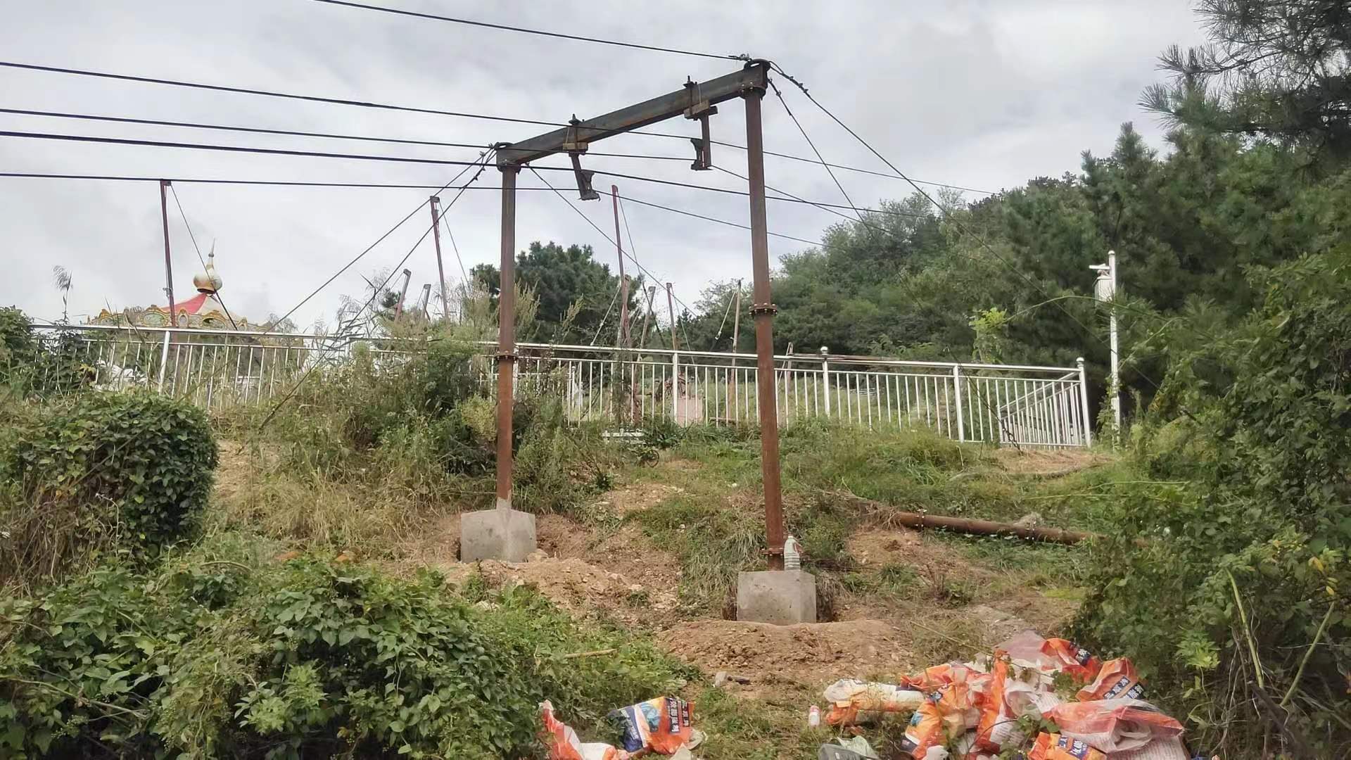 永泰轻型索道安装